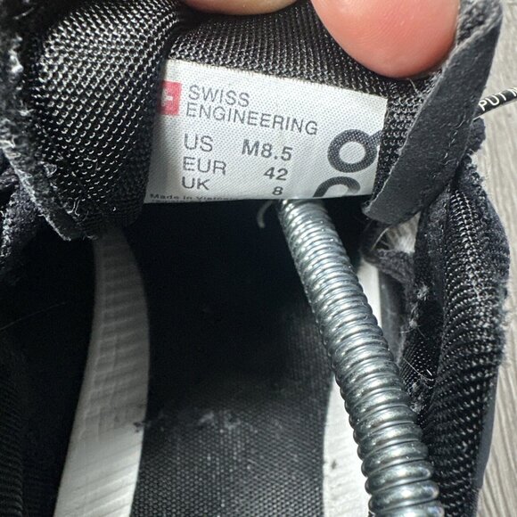 on cloudflow 2.0 mens size 8.5 shoes white black athletic running sneakers - Picture 12 of 12